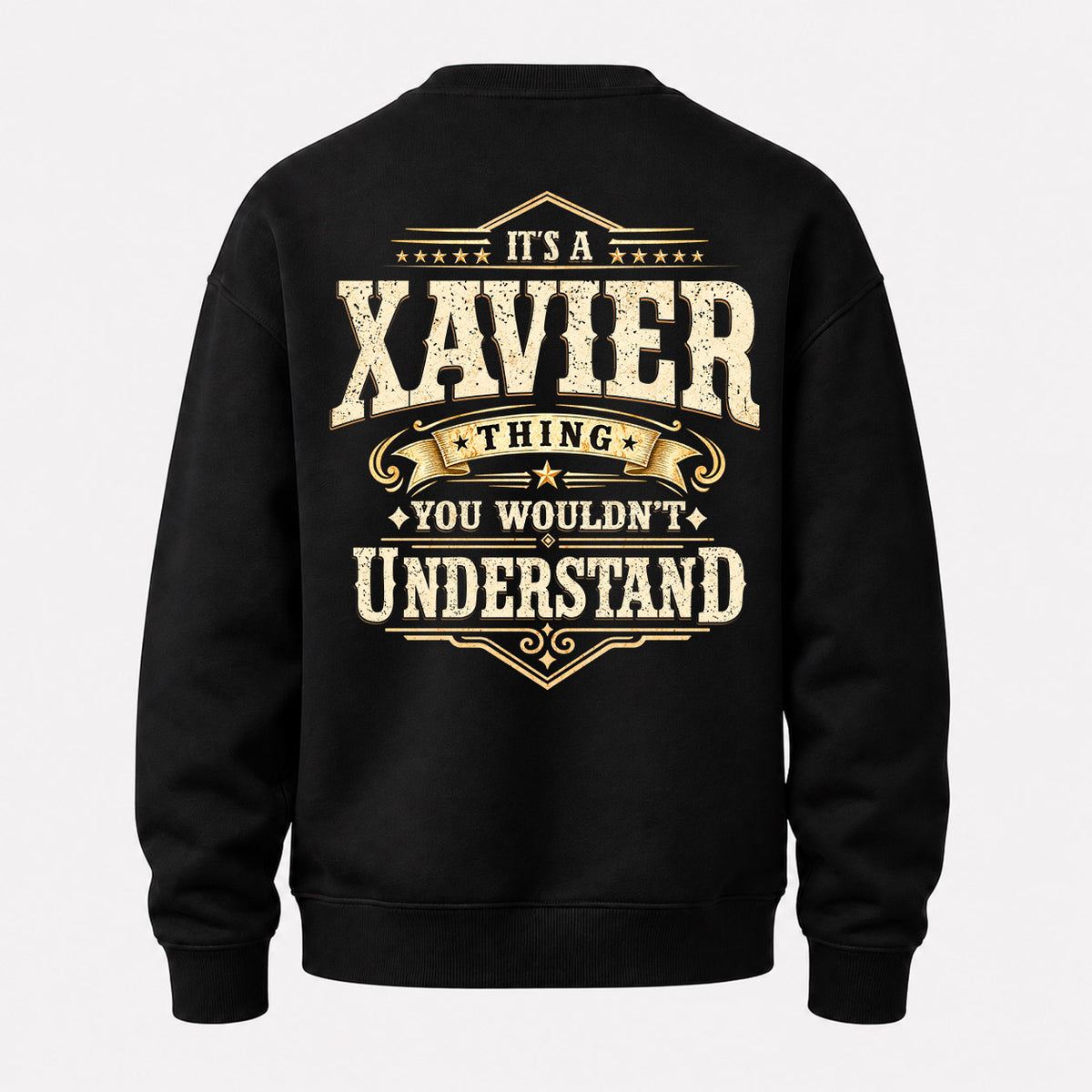 XAVIER HH-F003–Personalized Name Quote Apparel “It’s an NAME Thing You Wouldn’t Understand”