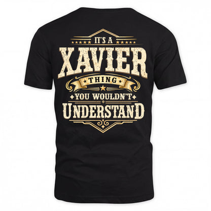 XAVIER HH-F003–Personalized Name Quote Apparel “It’s an NAME Thing You Wouldn’t Understand”