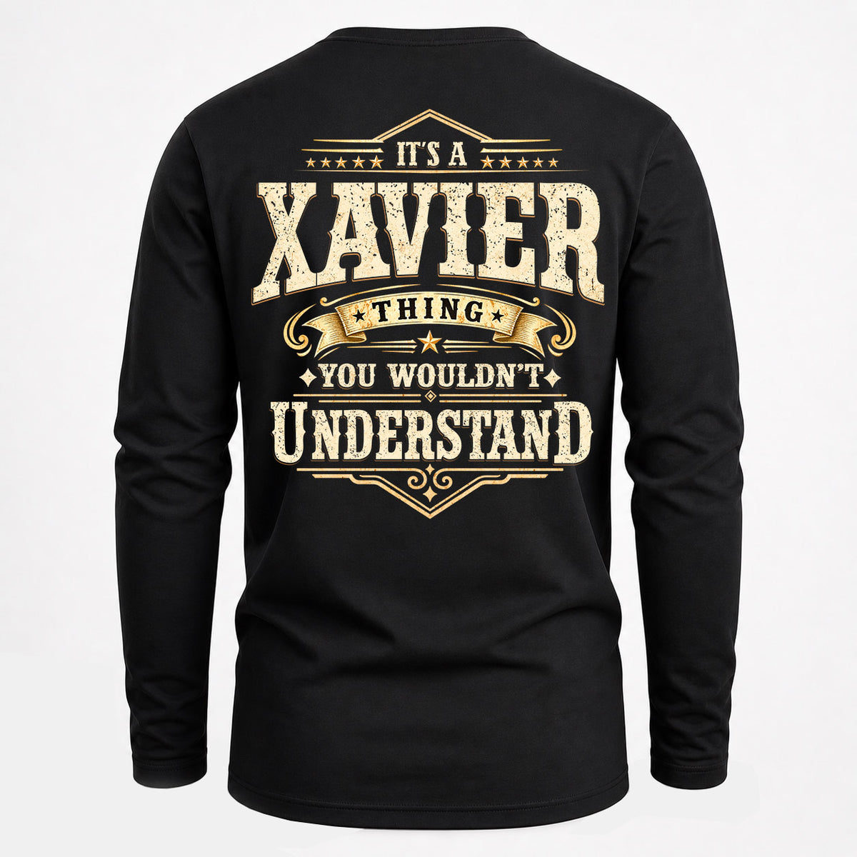 XAVIER HH-F003–Personalized Name Quote Apparel “It’s an NAME Thing You Wouldn’t Understand”