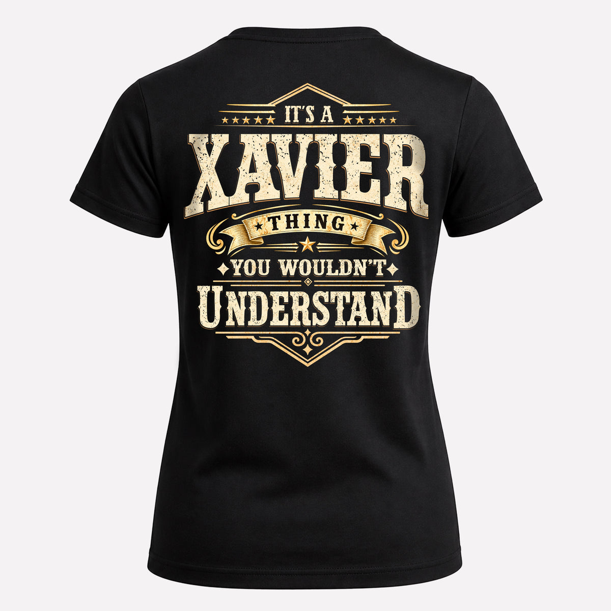 XAVIER HH-F003–Personalized Name Quote Apparel “It’s an NAME Thing You Wouldn’t Understand”