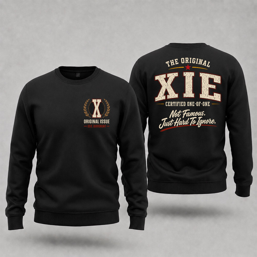 XIE W65-F6-168 – Personalized Original Issue Apparel “The Original NAME Certified One-of-One"
