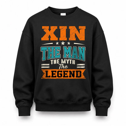 XIN HH F007 The Man The Myth The Legend Personalized Shirt – Gift for Men