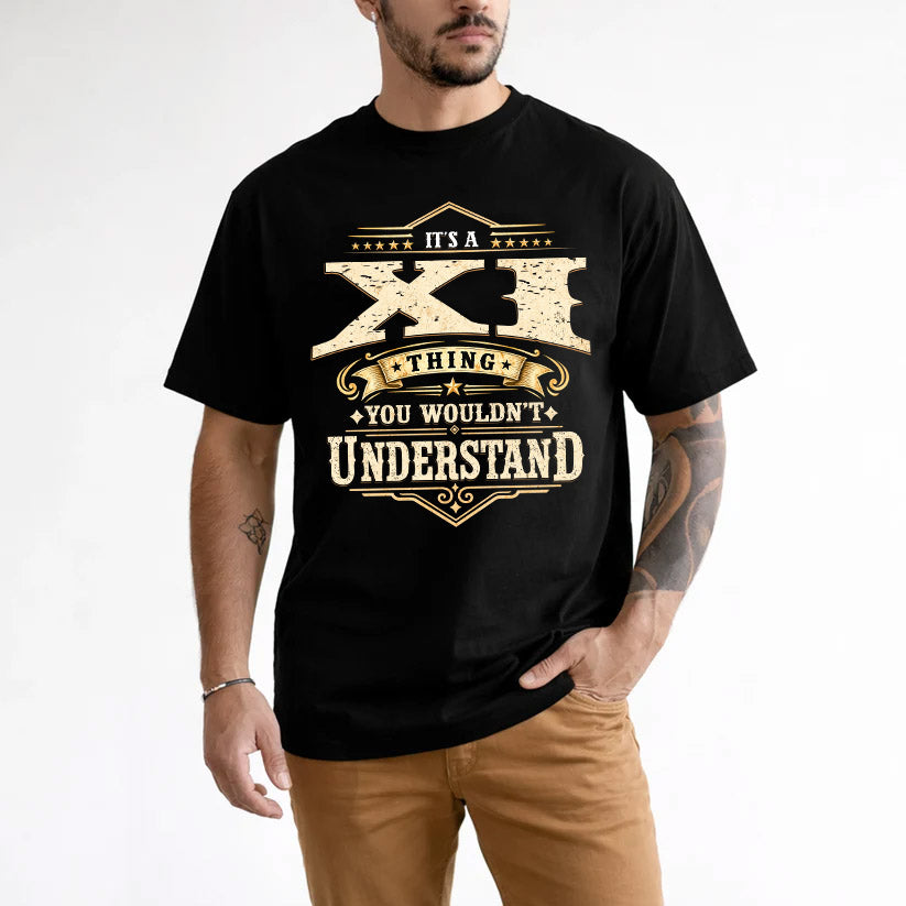 XI HH-F009–Personalized Name Quote Apparel “It’s an NAME Thing You Wouldn’t Understand”