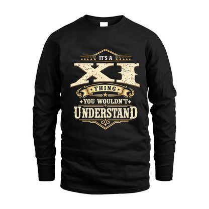XI HH-F009–Personalized Name Quote Apparel “It’s an NAME Thing You Wouldn’t Understand”