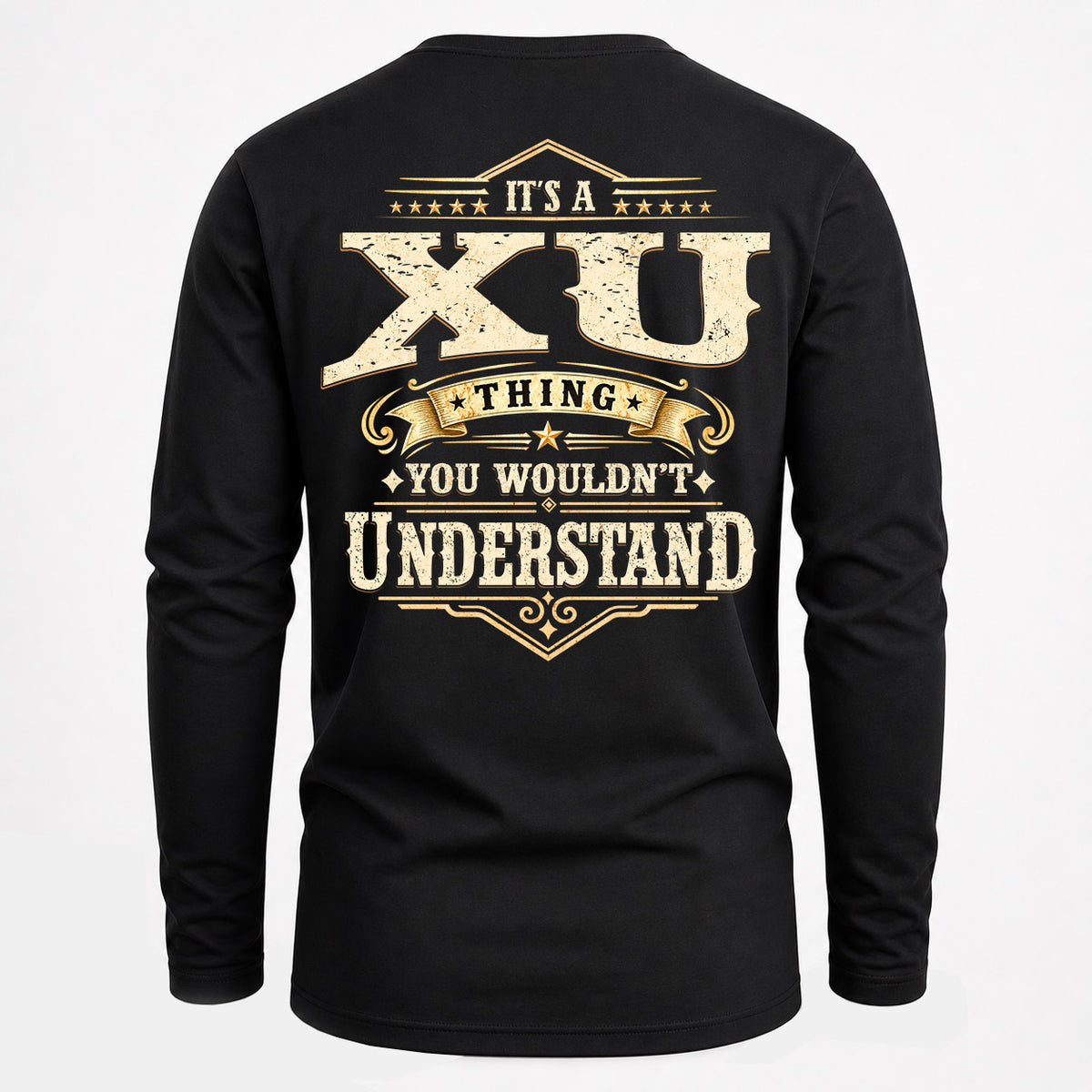 XU HH-F003–Personalized Name Quote Apparel “It’s an NAME Thing You Wouldn’t Understand”
