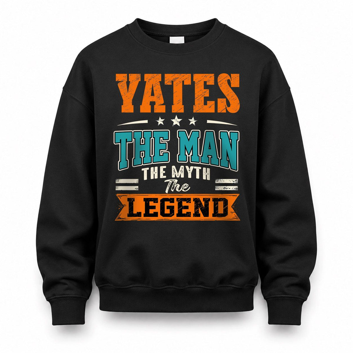 YATES HH F007 The Man The Myth The Legend Personalized Shirt – Gift for Men