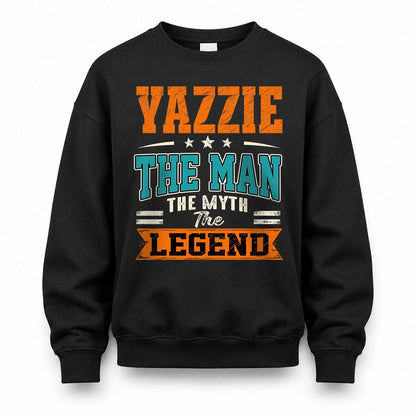 YAZZIE HH F007 The Man The Myth The Legend Personalized Shirt – Gift for Men