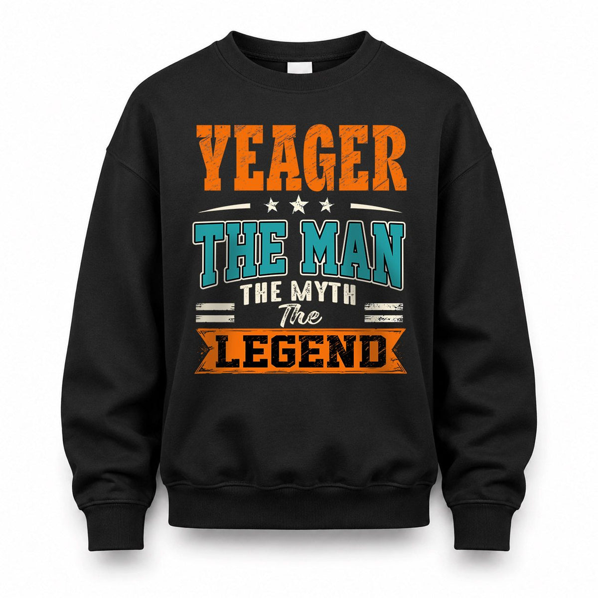 YEAGER HH F007 The Man The Myth The Legend Personalized Shirt – Gift for Men