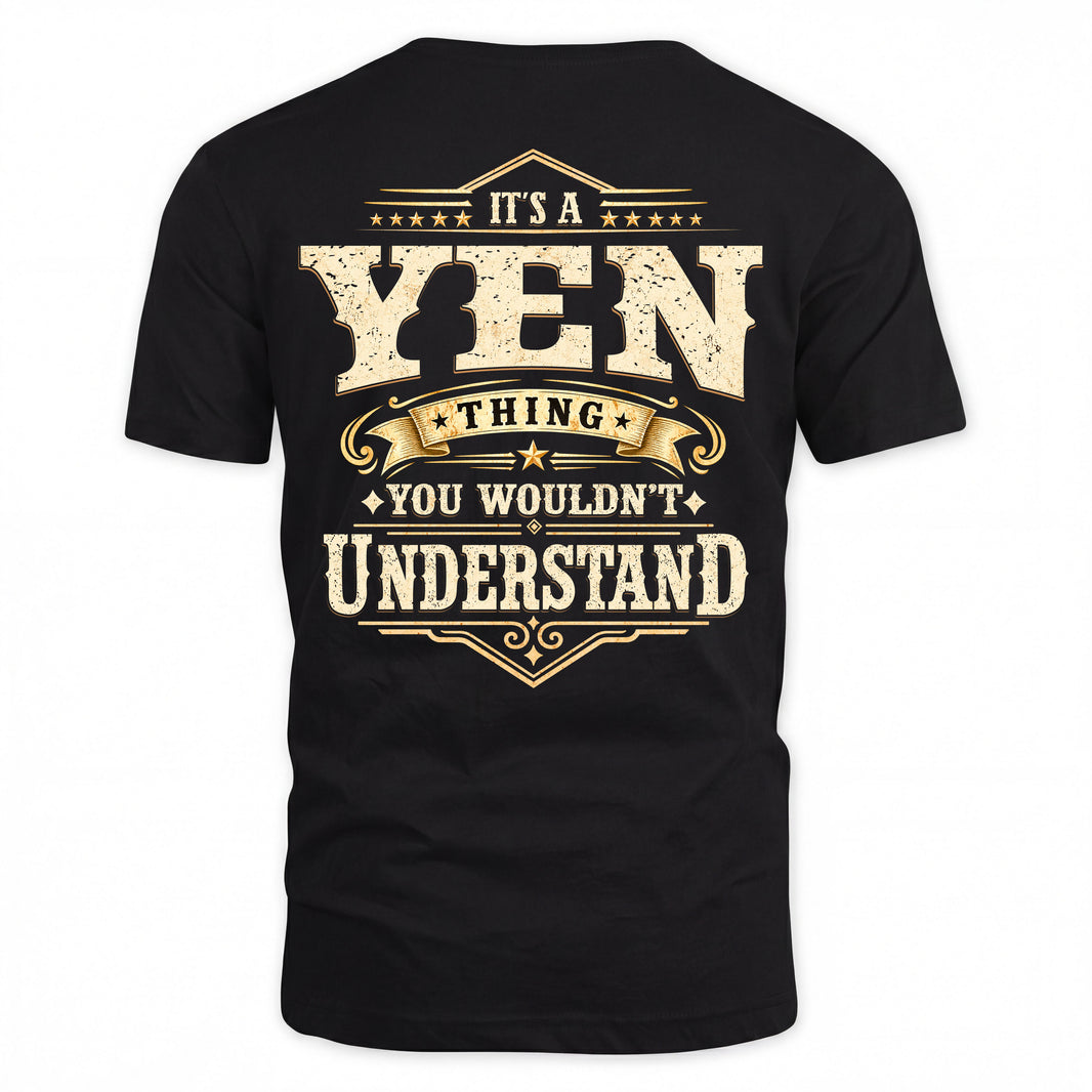 YEN HH-F003–Personalized Name Quote Apparel “It’s an NAME Thing You Wouldn’t Understand”
