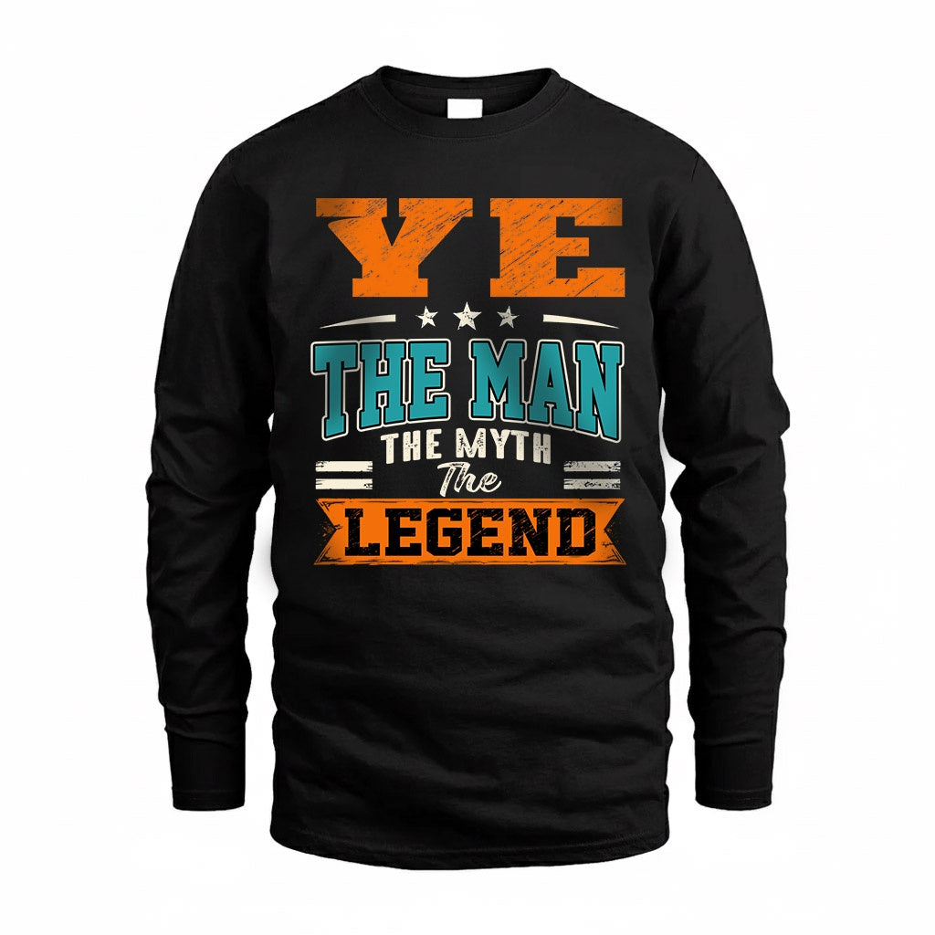 YE HH F007 The Man The Myth The Legend Personalized Shirt – Gift for Men