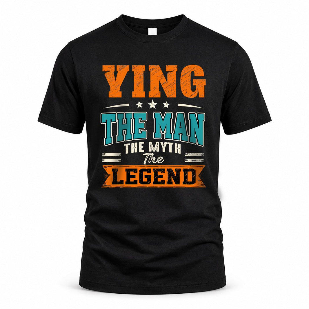 YING HH F007 The Man The Myth The Legend Personalized Shirt – Gift for Men