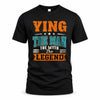 YING HH F007 The Man The Myth The Legend Personalized Shirt – Gift for Men
