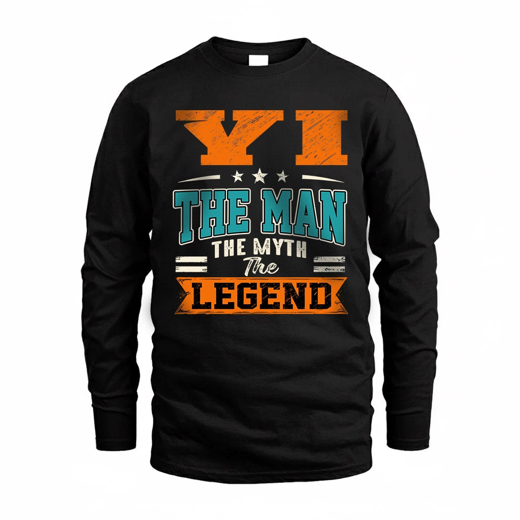 YI HH F007 The Man The Myth The Legend Personalized Shirt – Gift for Men