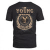 YOUNG 2K-101–Personalized Name Quote Apparel “I Am NAME May Not Be Perfect But I Am Limited Edition”
