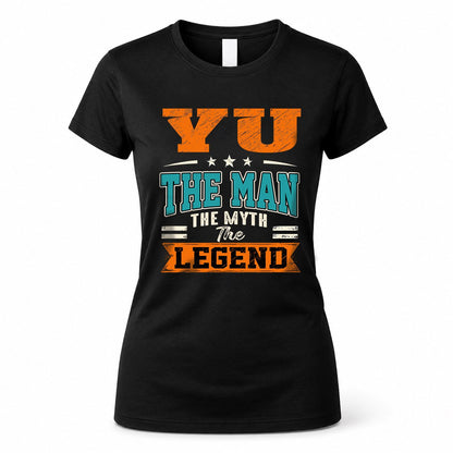 YU HH F007 The Man The Myth The Legend Personalized Shirt – Gift for Men