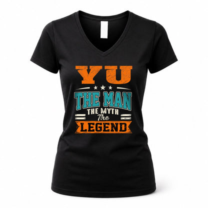 YU HH F007 The Man The Myth The Legend Personalized Shirt – Gift for Men