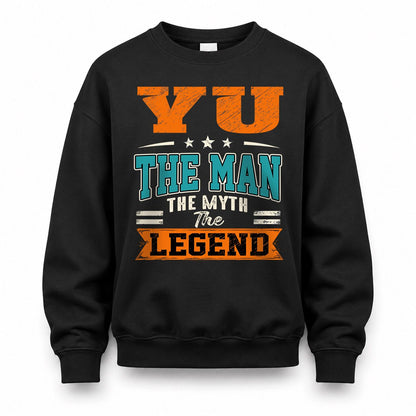 YU HH F007 The Man The Myth The Legend Personalized Shirt – Gift for Men