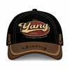 YANG  TC06 HH79 Personalized Distressed Baseball Cap, Custom Retro Trucker Hat, Statement Dad Cap
