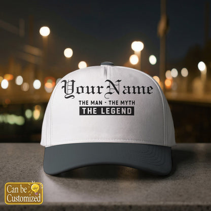 YOUR NAME HL08-CP79 Personalized Name Hat