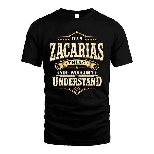 ZACARIAS HH-F009–Personalized Name Quote Apparel “It’s an NAME Thing You Wouldn’t Understand”