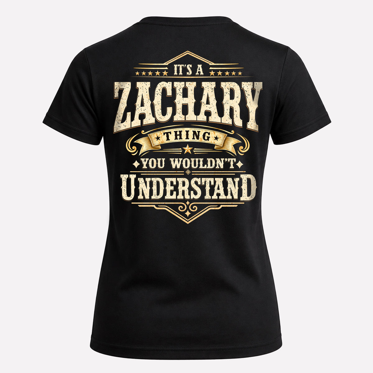 ZACHARY HH-F003–Personalized Name Quote Apparel “It’s an NAME Thing You Wouldn’t Understand”