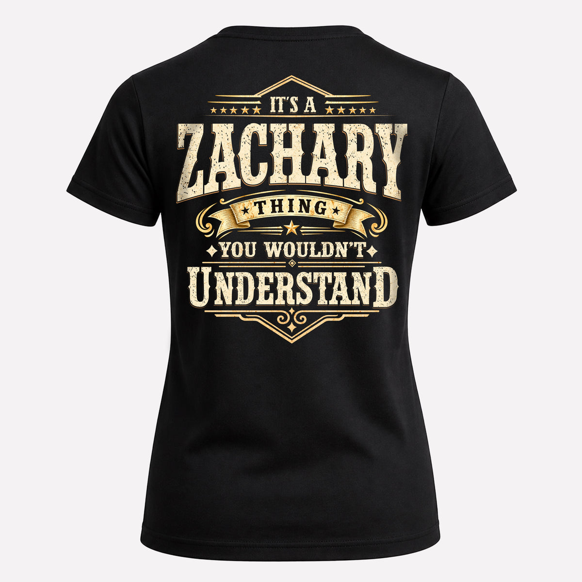 ZACHARY HH-F003–Personalized Name Quote Apparel “It’s an NAME Thing You Wouldn’t Understand”