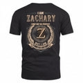 ZACHARY 2K-101–Personalized Name Quote Apparel “I Am NAME May Not Be Perfect But I Am Limited Edition”