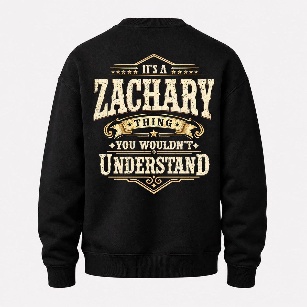 ZACHARY HH-F003–Personalized Name Quote Apparel “It’s an NAME Thing You Wouldn’t Understand”