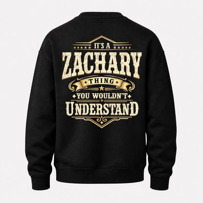 ZACHARY HH-F003–Personalized Name Quote Apparel “It’s an NAME Thing You Wouldn’t Understand”
