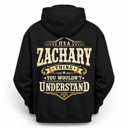 ZACHARY HH-F003–Personalized Name Quote Apparel “It’s an NAME Thing You Wouldn’t Understand”