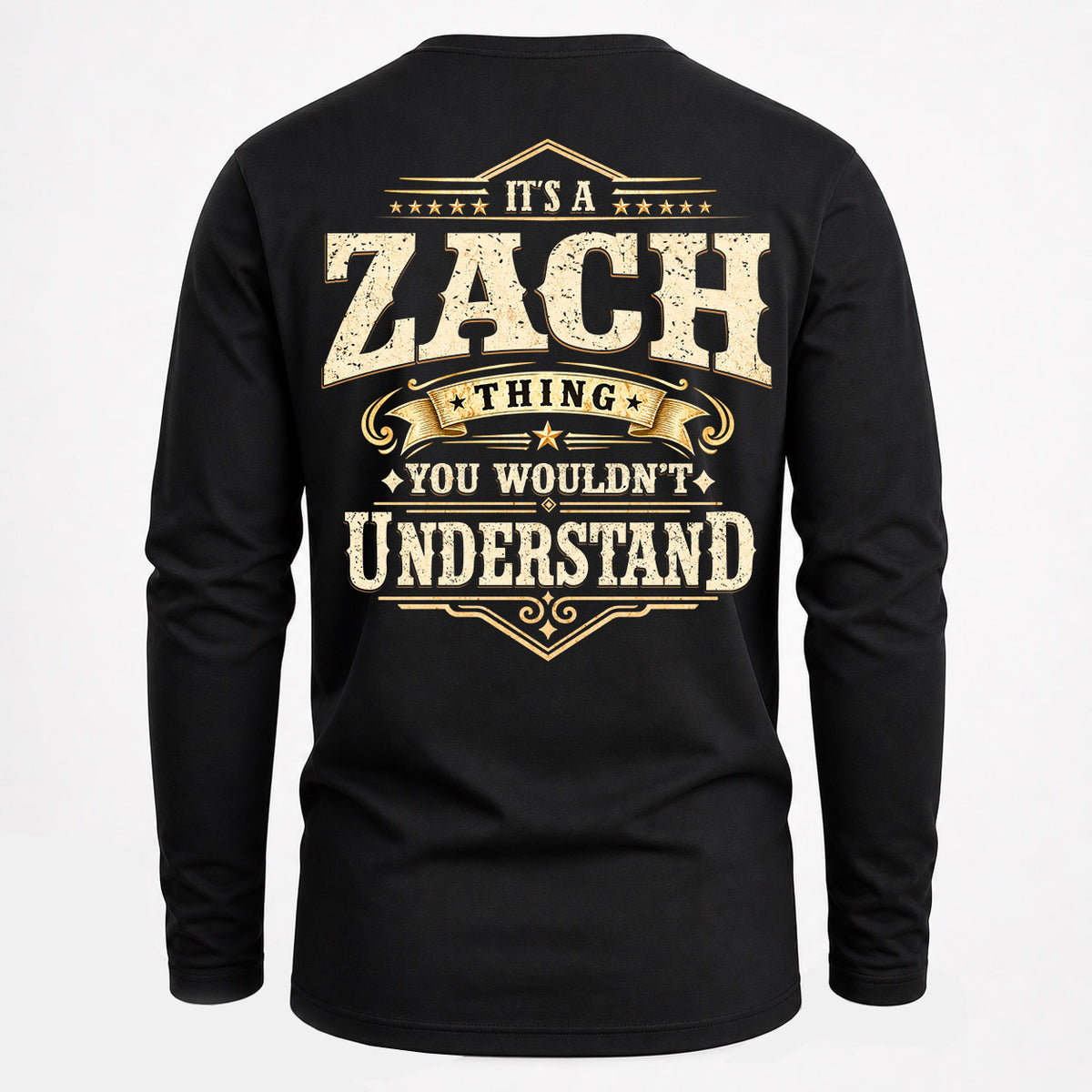 ZACH HH-F003–Personalized Name Quote Apparel “It’s an NAME Thing You Wouldn’t Understand”