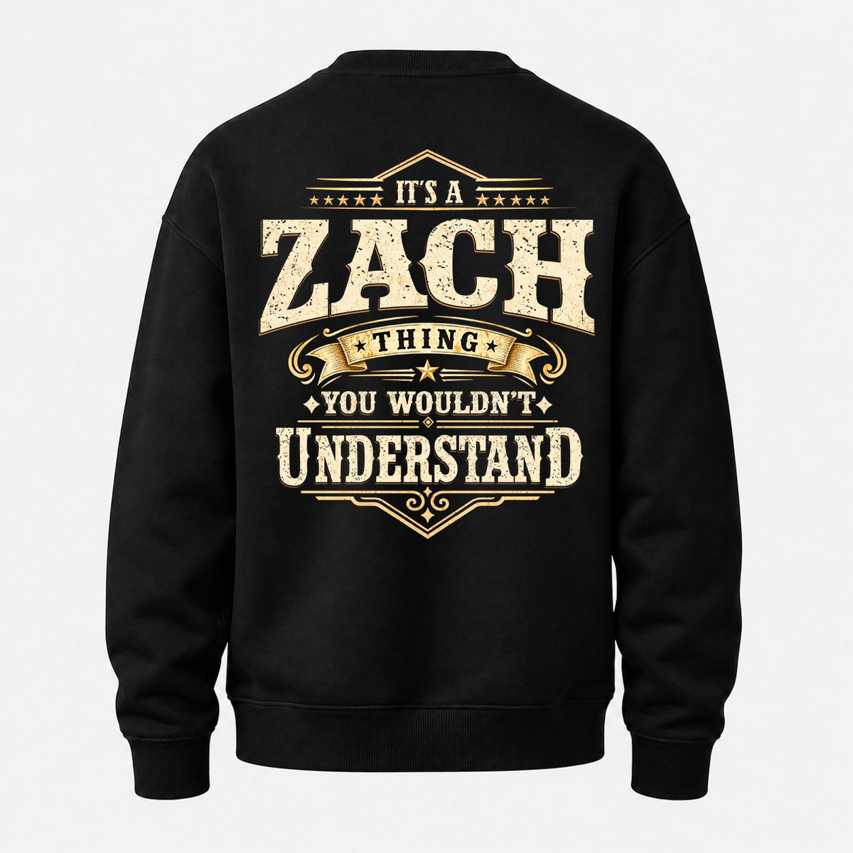 ZACH HH-F003–Personalized Name Quote Apparel “It’s an NAME Thing You Wouldn’t Understand”