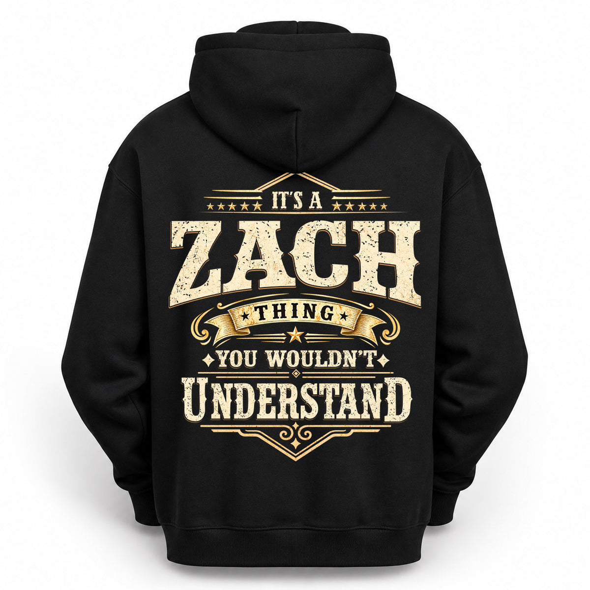 ZACH HH-F003–Personalized Name Quote Apparel “It’s an NAME Thing You Wouldn’t Understand”
