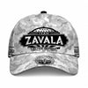 ZAVALA TC01 HH79 Team Your Name Hat, Personalized Camo Baseball Cap, Custom Family Gift, Gift for Him Her