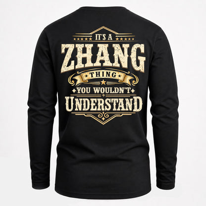 ZHANG HH-F003–Personalized Name Quote Apparel “It’s an NAME Thing You Wouldn’t Understand”