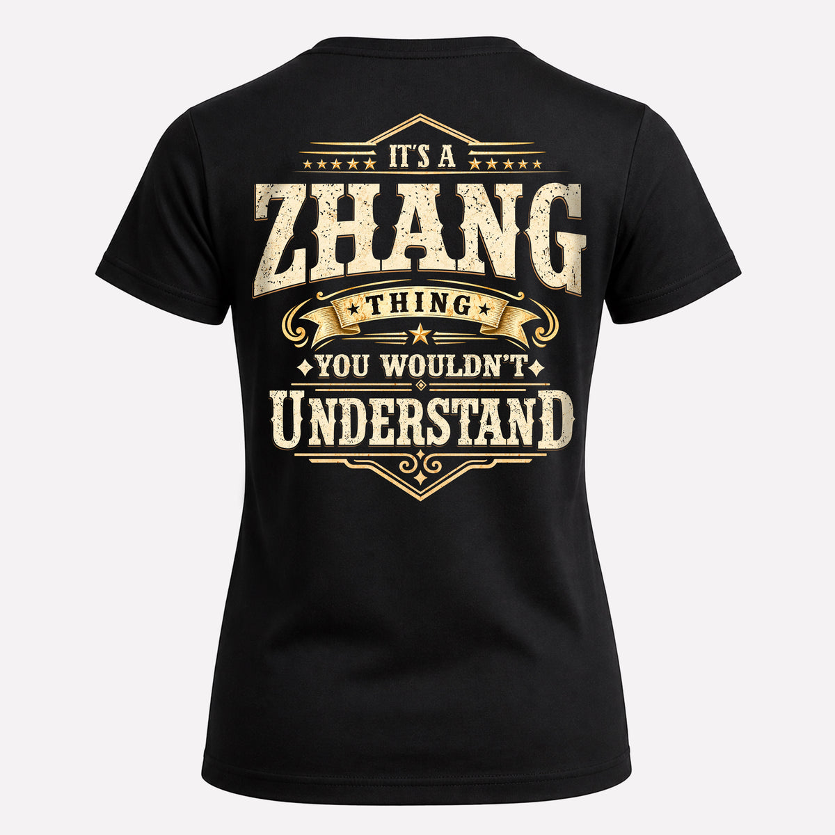 ZHANG HH-F003–Personalized Name Quote Apparel “It’s an NAME Thing You Wouldn’t Understand”