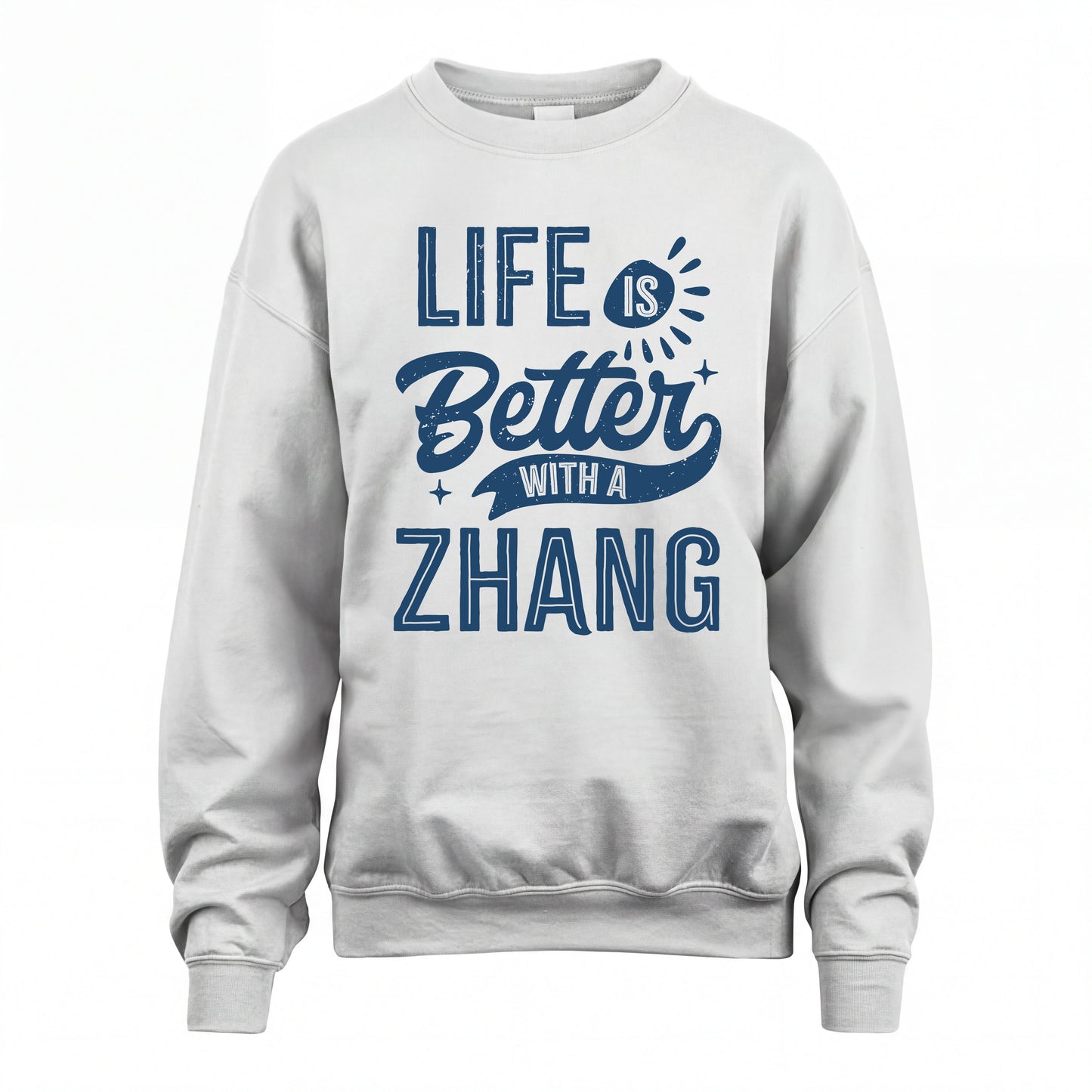 ZHANG HH88-K2–Personalized Name Quote T-Shirt Life Is Better With Unisex Gift