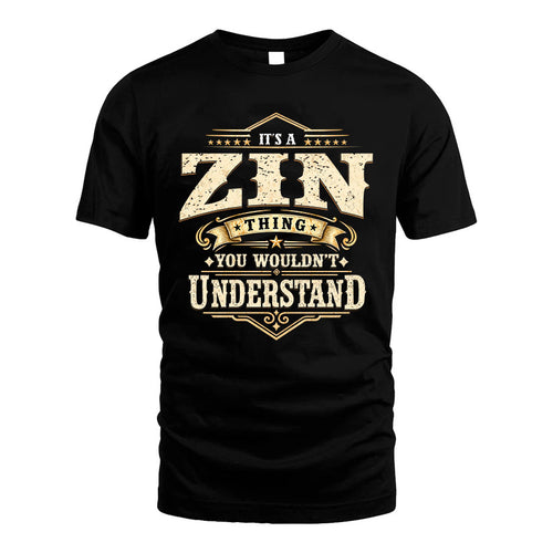 ZIN HH-F009–Personalized Name Quote Apparel “It’s an NAME Thing You Wouldn’t Understand”