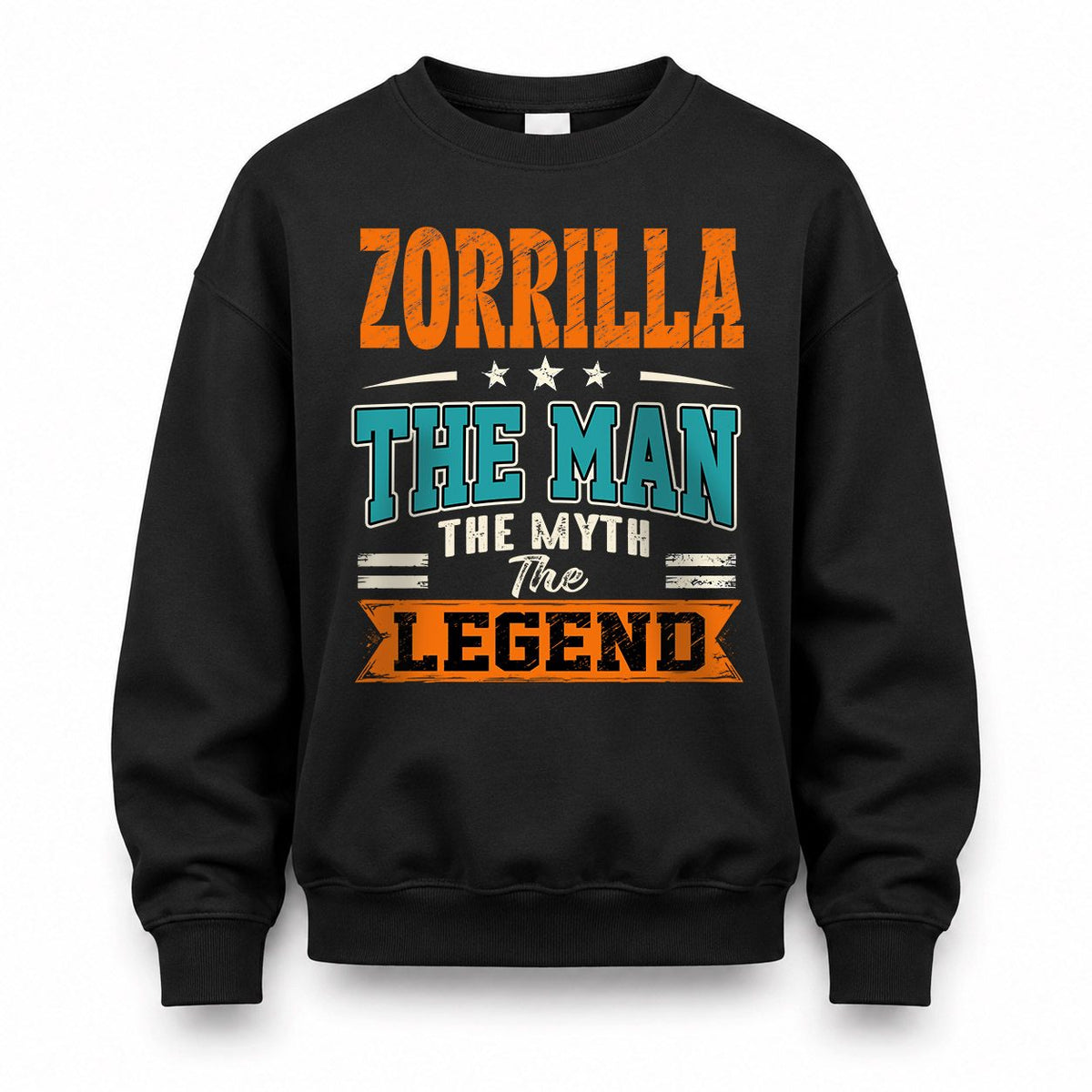 ZORRILLA HH F007 The Man The Myth The Legend Personalized Shirt – Gift for Men