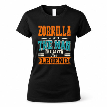 ZORRILLA HH F007 The Man The Myth The Legend Personalized Shirt – Gift for Men