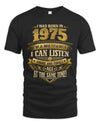 1975 HH89-K2 – Funny Birth Year Multitasker Quote T-Shirt