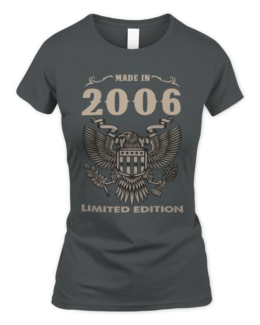 2006 HH89-K2 – Classic Birth Year Limited Edition T-Shirt - Women's Standard T-Shirt - Charcoal