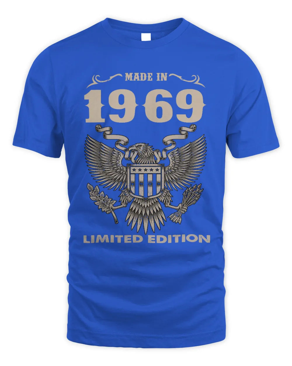 1969 HH89-K2 – Classic Birth Year Limited Edition T-Shirt - Unisex Standard T-Shirt - Royal