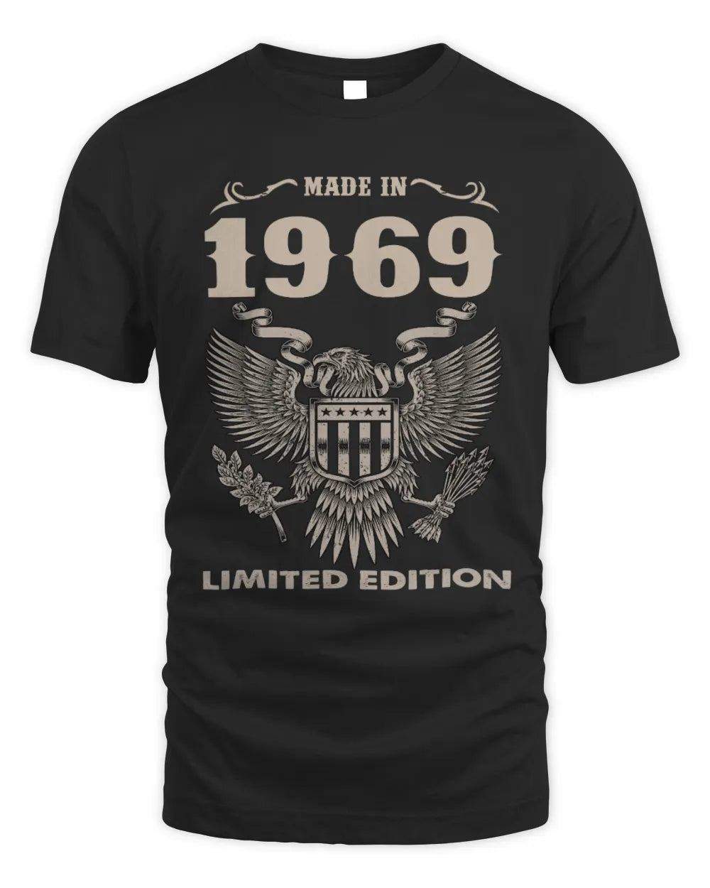 1969 HH89-K2 – Classic Birth Year Limited Edition T-Shirt - Unisex Standard T-Shirt - Black