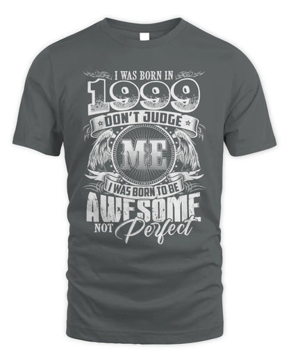 1999 HH89-K2 – Awesome Birth Year Quote T-Shirt - Unisex Standard T-Shirt - Charcoal
