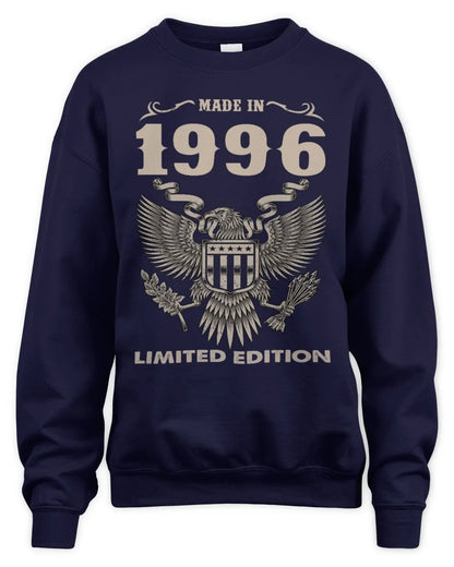 1996 HH89-K2 – Classic Birth Year Limited Edition T-Shirt - Unisex Sweatshirt - Navy