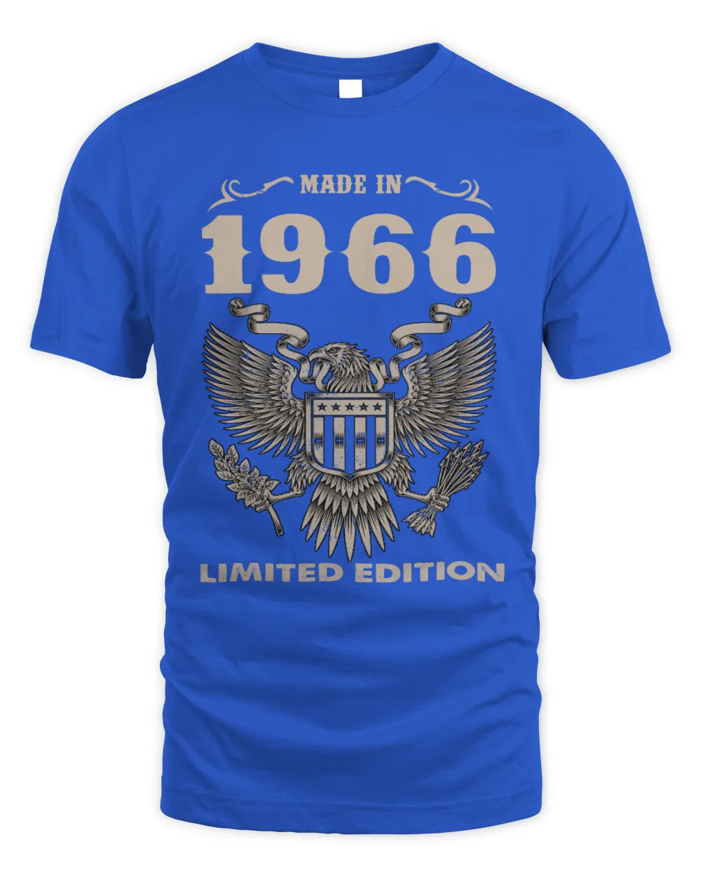 1966 HH89-K2 – Classic Birth Year Limited Edition T-Shirt - Unisex Standard T-Shirt - Royal
