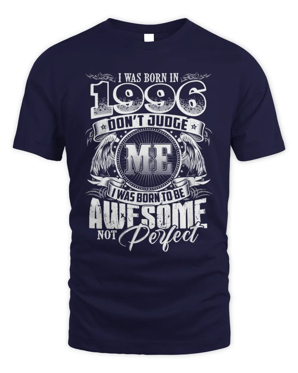 1996 HH89-K2 – Awesome Birth Year Quote T-Shirt - Unisex Standard T-Shirt - Navy