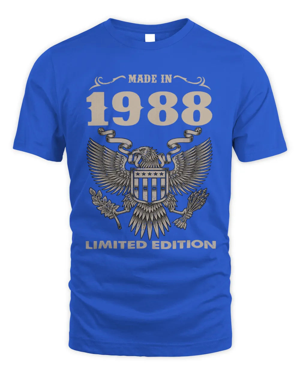 1988 HH89-K2 – Classic Birth Year Limited Edition T-Shirt - Unisex Standard T-Shirt - Royal