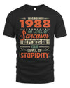 1988 HH89-K2 – Vintage Born to Be Sarcastic T-Shirt